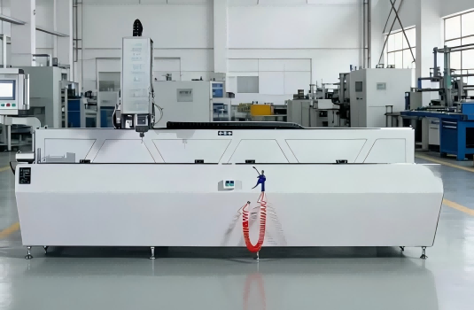 3+2 Ardatz CNC End Fresa Forma Bereziko Aluminiozko Mullions | Leiho eta Gortina-horma Makineria