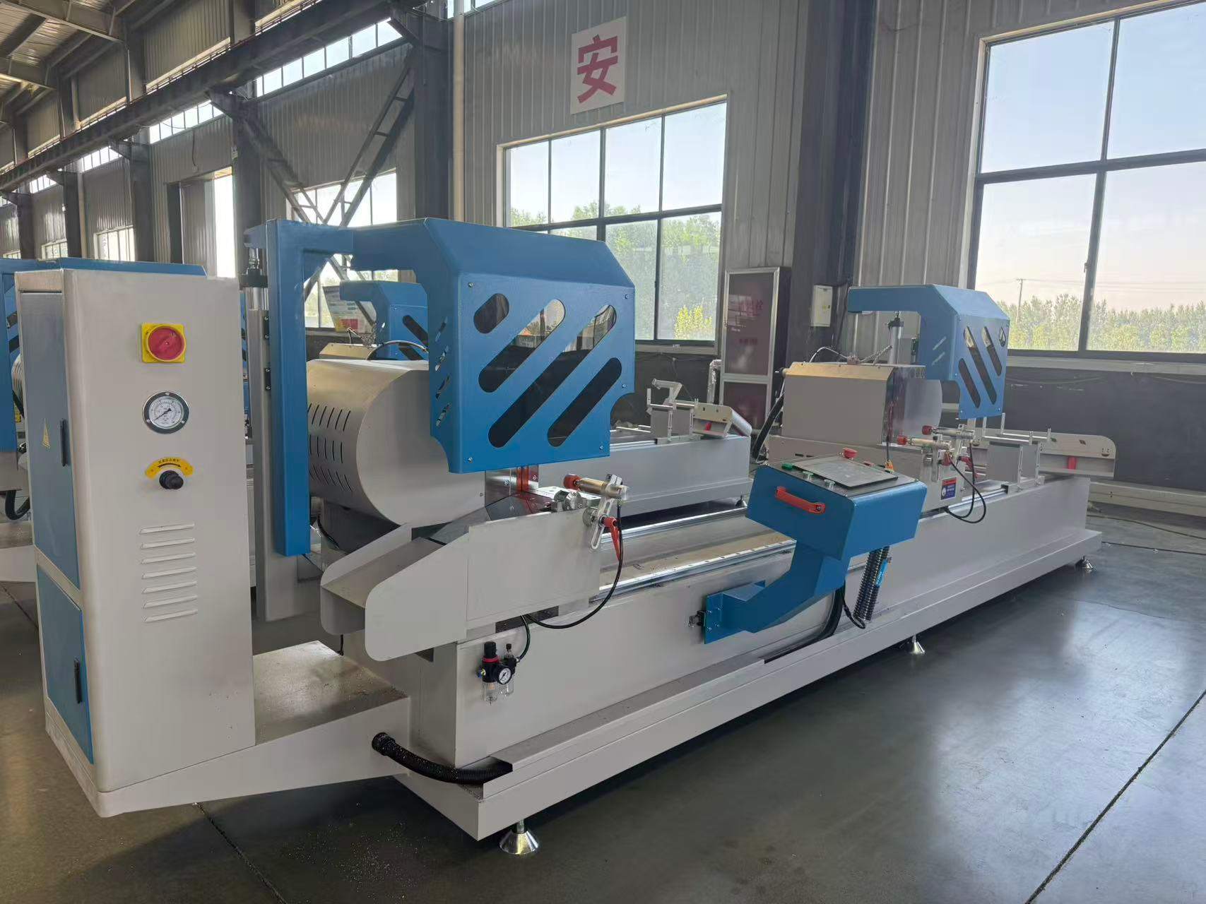 450mm CNC Buru Bikoitza Barne Swing Zehaztasun Ebaketa Zerra (45°/90°)