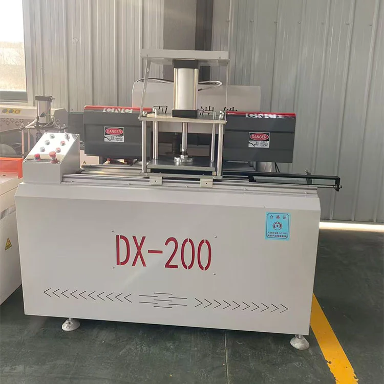 Dual Cut 4+2 Ardatz End Miller Thermal Break Aluminiozko Ekoizpen Lerroa