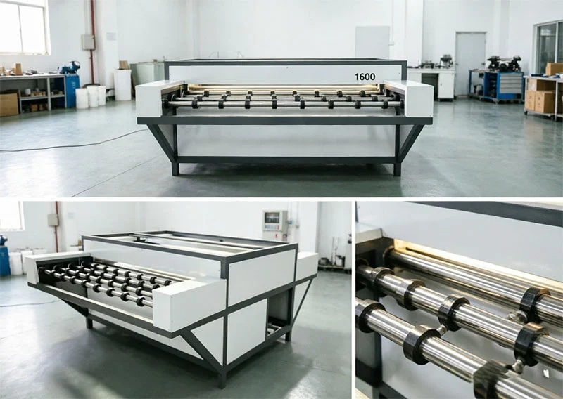 Horizontal Insulated Glass Washing And Drying Machine