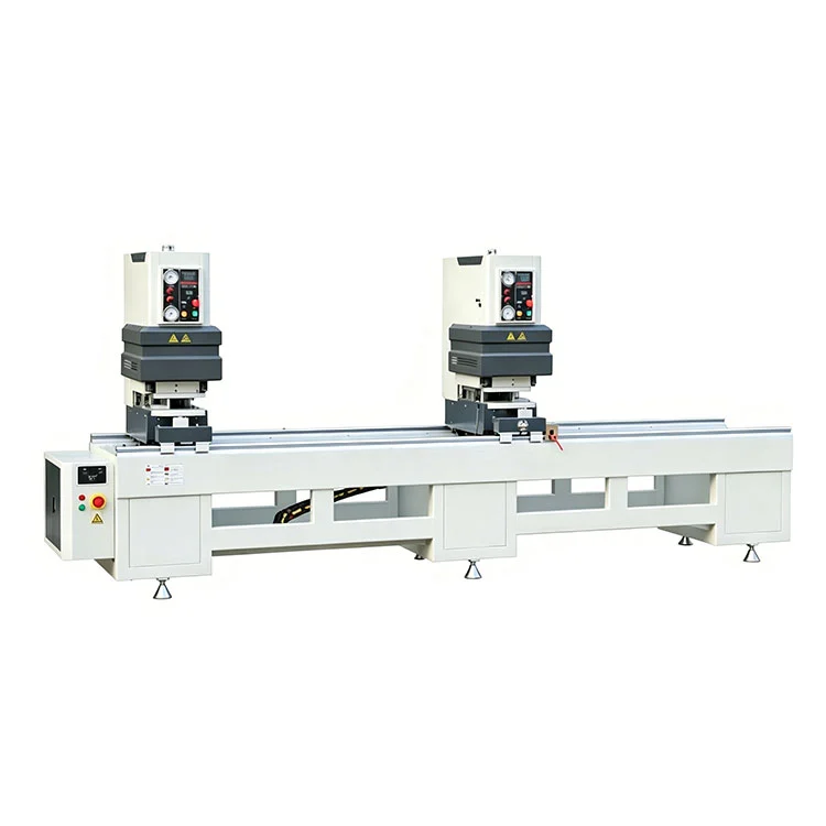 UPVC PVC Leihoak Buru Bikoitzeko Joturarik gabeko Soldadura Makina